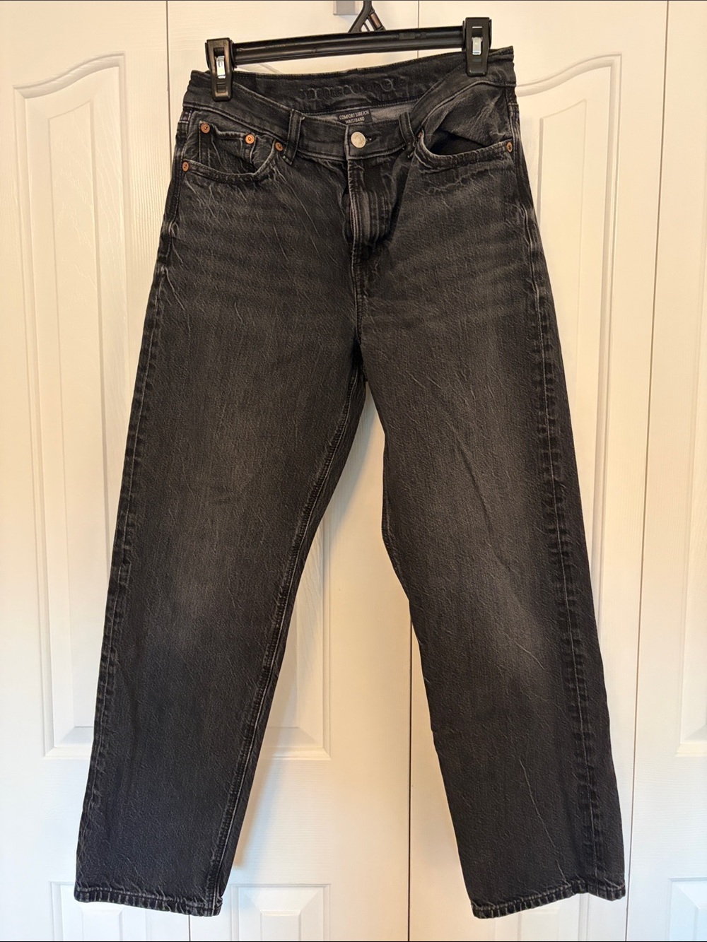 American Eagle The Ex-Boyfriend Fit Black Sz0